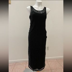 Women’s black maxi dress